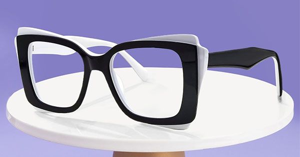 Embrace the Classic Appeal of Black and White Glasses - Vooglam