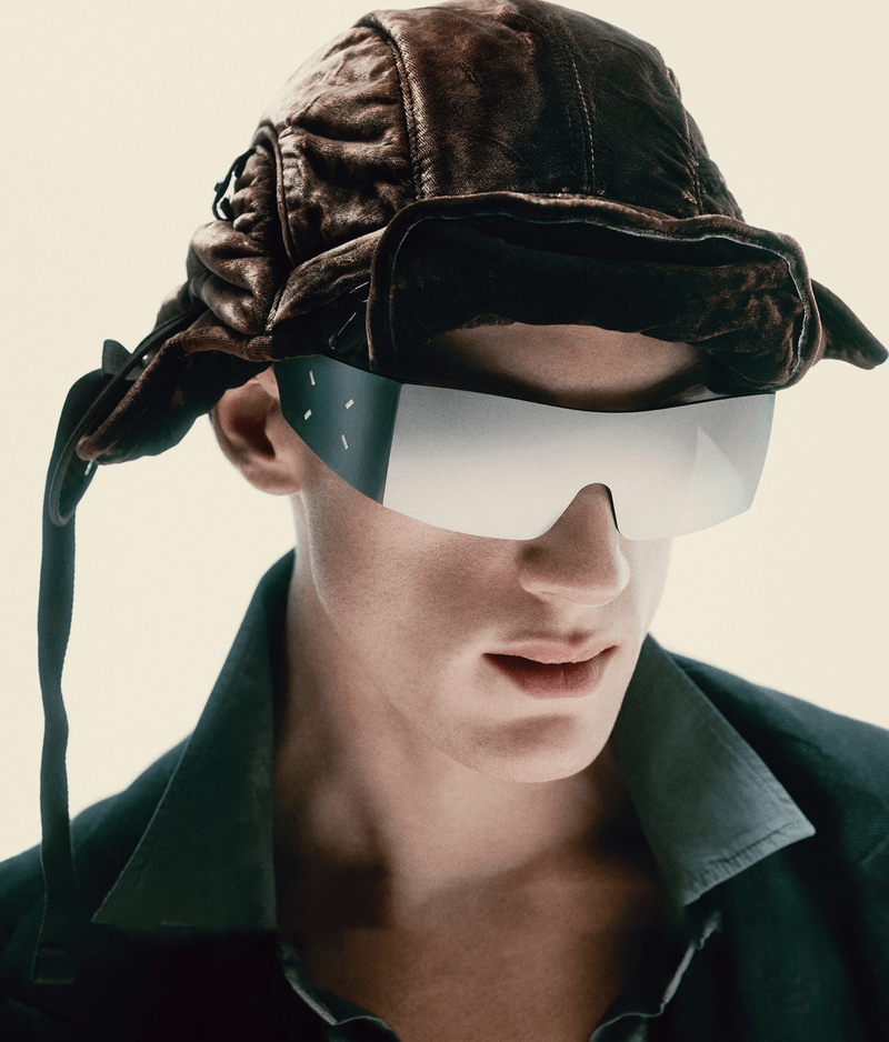 Anti-blue lenses frame eyewear