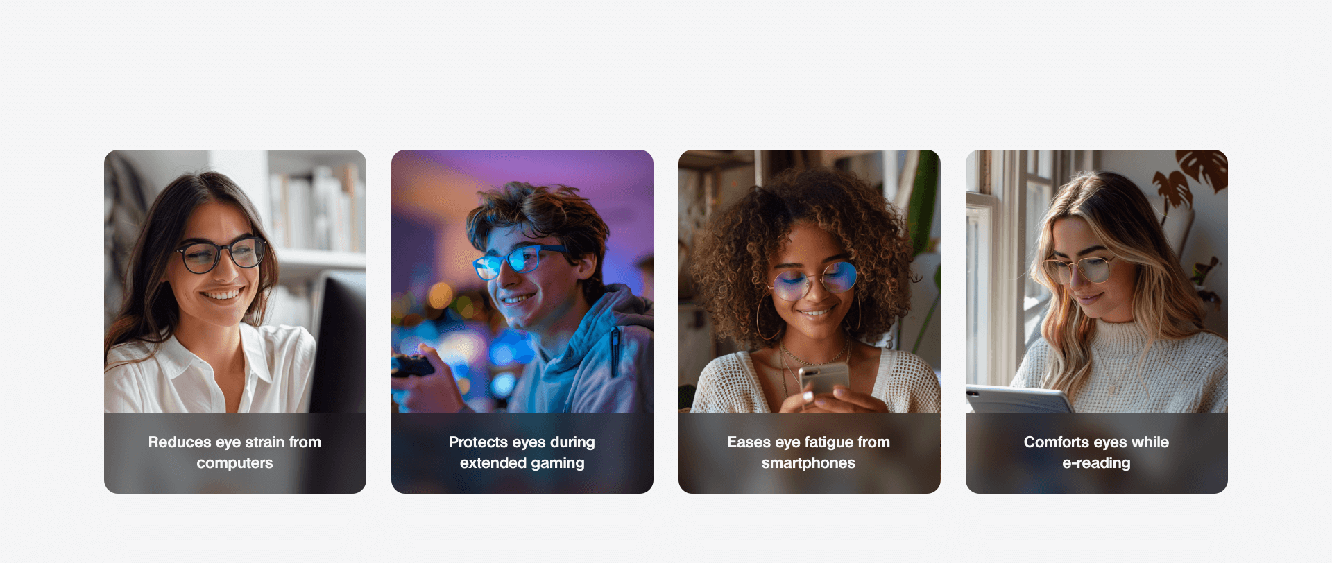 Blue light blocking glasses for every lifestyle