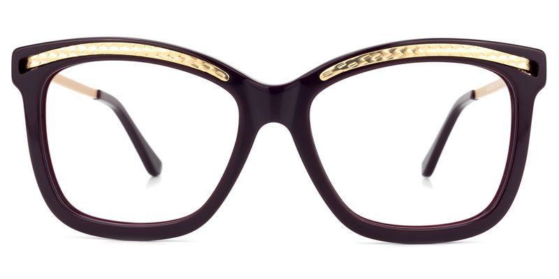Bianchi - Rectangle Red Eyeglasses