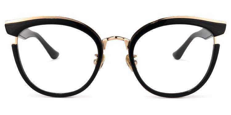 Retro - Black Round Glasses | Vooglam