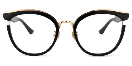 Retro - Black Round Glasses