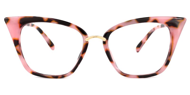 Tacita - Cat Eye Pink Tortoise Eyeglasses
