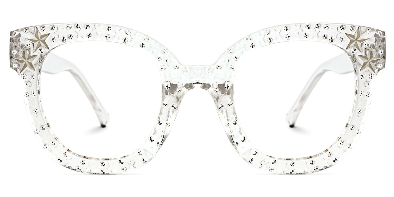 Candice - Crystal Square Eyeglasses product detail 2