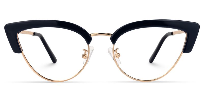 Faith - Cat Eye Dark/Blue Eyeglasses