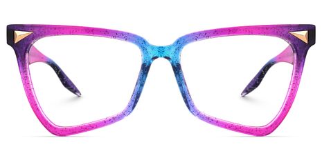 Eugenia - Butterfly Purple Eyeglasses