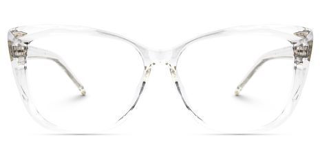 Raquel - Square Crystal Eyeglasses
