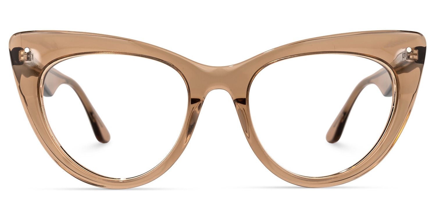 Akua - Cat Eye Brown Eyeglasses product detail 2