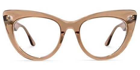 Akua - Cat Eye Brown Eyeglasses
