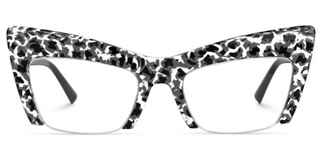 Garza - Cat Eye Animal Eyeglasses