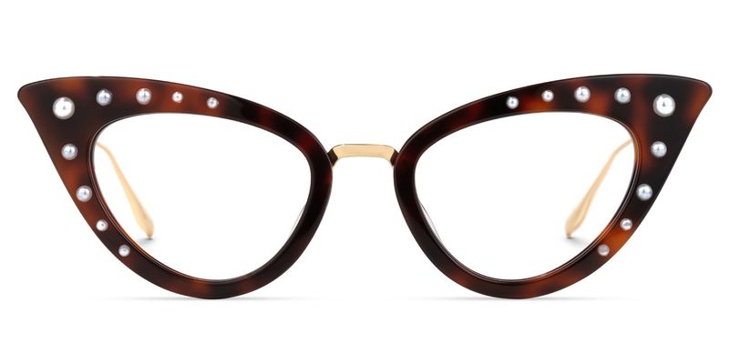Maddie - Cat Eye Tortoise Eyeglasses