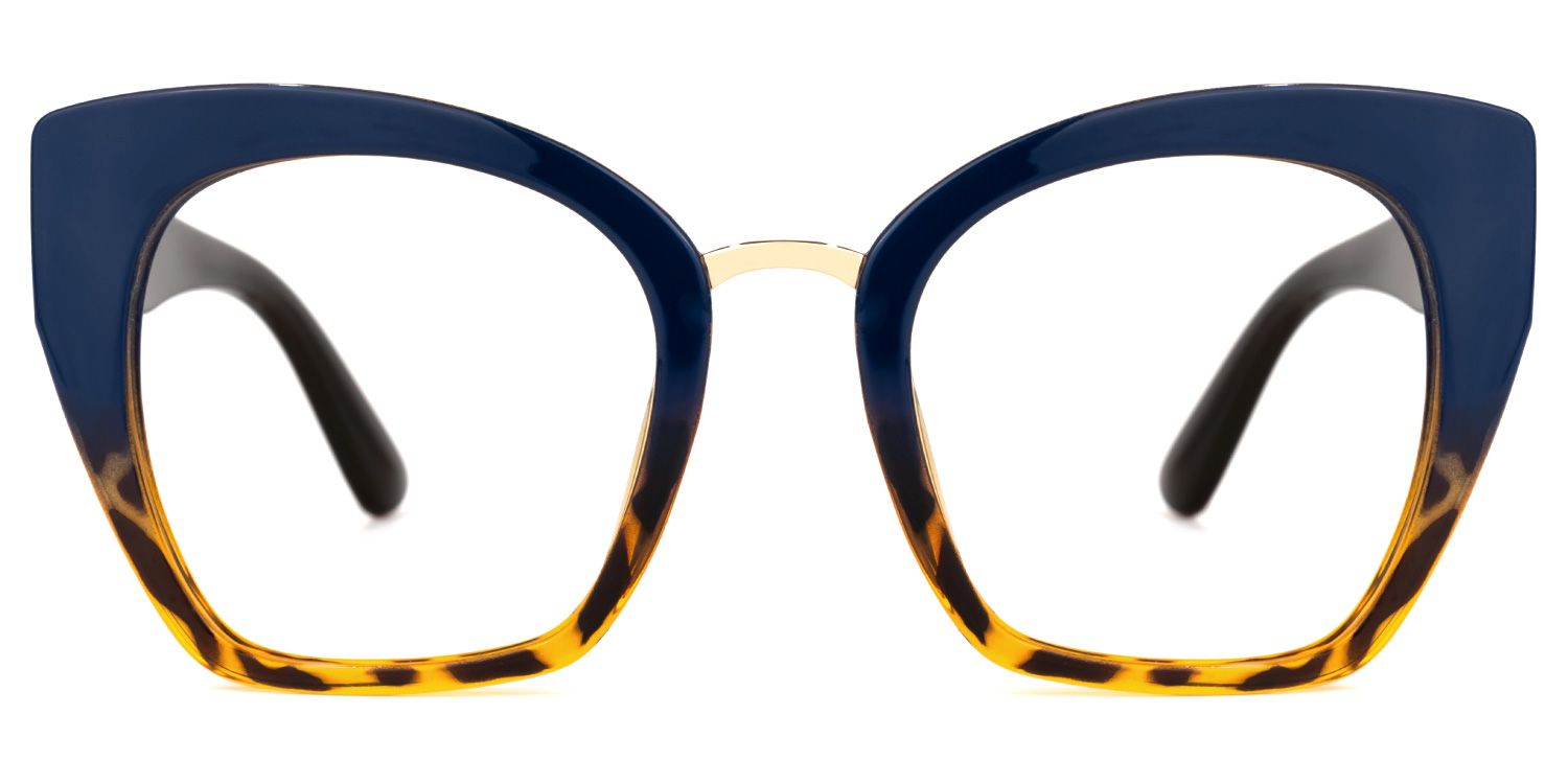 Hoda - Cat Eye Blue/Tortoise Eyeglasses product detail 2