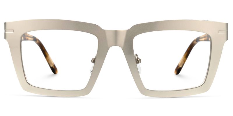 Arnal - Rectangle Silver Eyeglasses