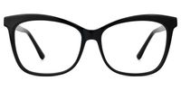 Alfven - Butterfly Black Eyeglasses | Vooglam Angle View