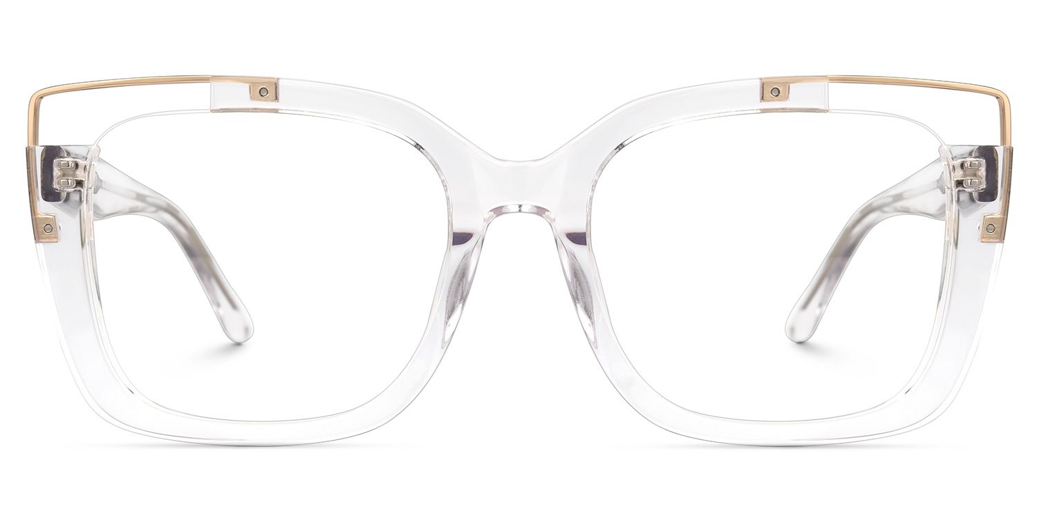 Adana - Rectangle Crystal Eyeglasses product detail 2