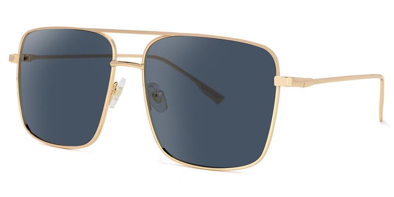 Reid - Aviator Gold Sunglasses