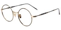 Clara Round Black/gold Eyeglasses - 4