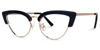 Faith - Cat Eye Dark/Blue Eyeglasses