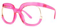 Fredia - Square Bright/Pink Eyeglasses - 2