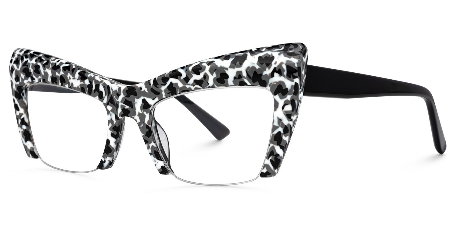 Garza - Cat Eye Animal Eyeglasses - 2