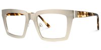 Arnal - Rectangle Silver Eyeglasses