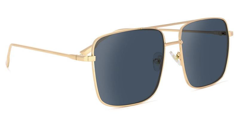 Reid - Aviator Gold Sunglasses - 5