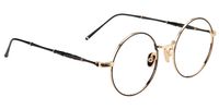 Clara Round Black/gold Eyeglasses - 6