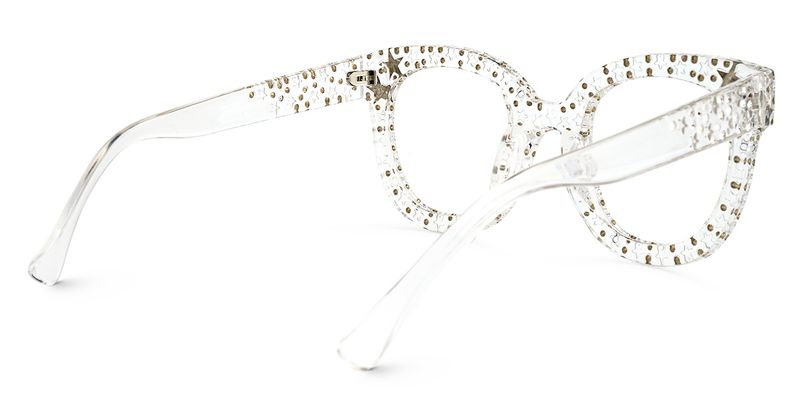 Candice - Crystal Square Eyeglasses - 3