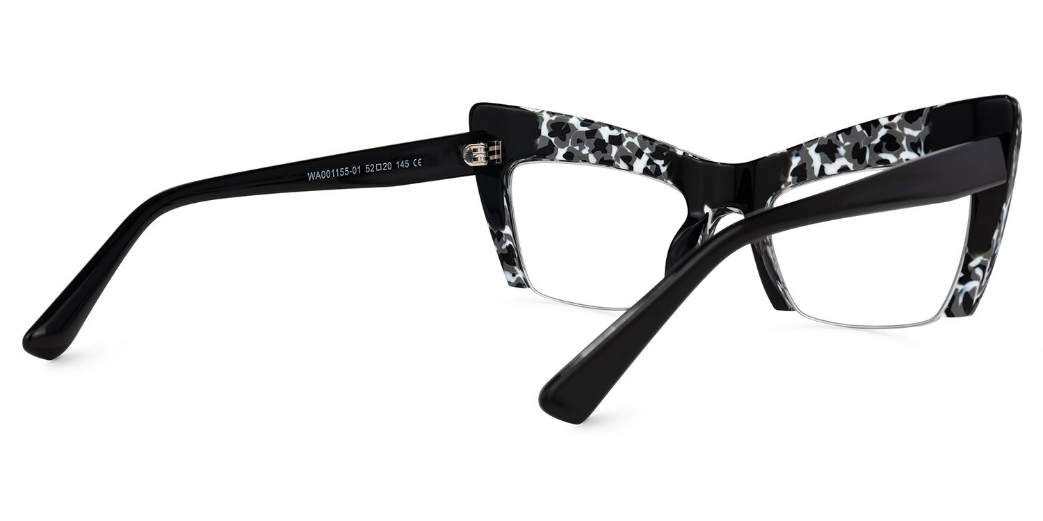 Garza - Cat Eye Animal Eyeglasses - 3