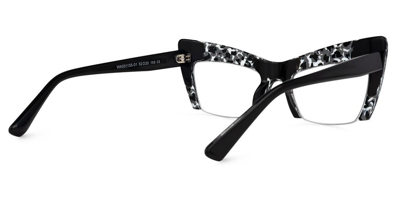 Garza - Cat Eye Animal Eyeglasses - 3