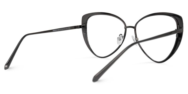 Tristan - Geometric Green Eyeglasses - 3
