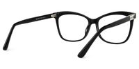 Alfven - Butterfly Black Eyeglasses | Vooglam Side View