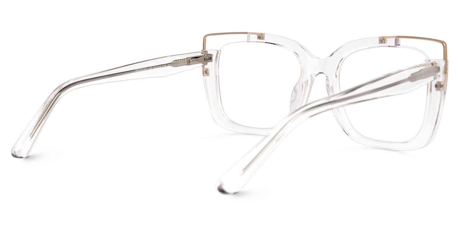 Adana - Rectangle Crystal Eyeglasses product detail 3