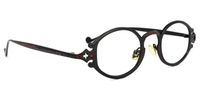 Oval Black Eyeglasses | Vooglam.com 