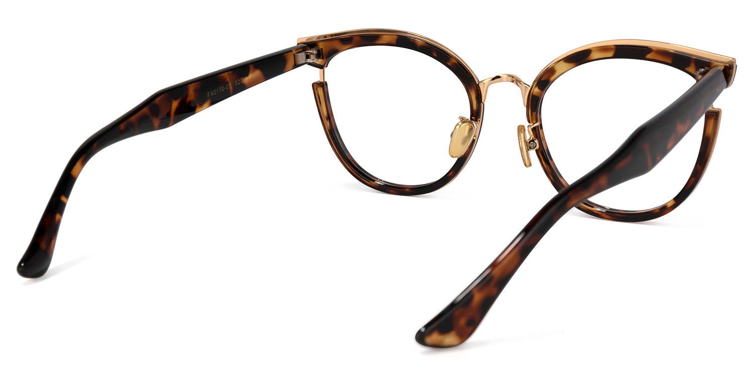 Retro - Tortoise Round Glasses product detail 3