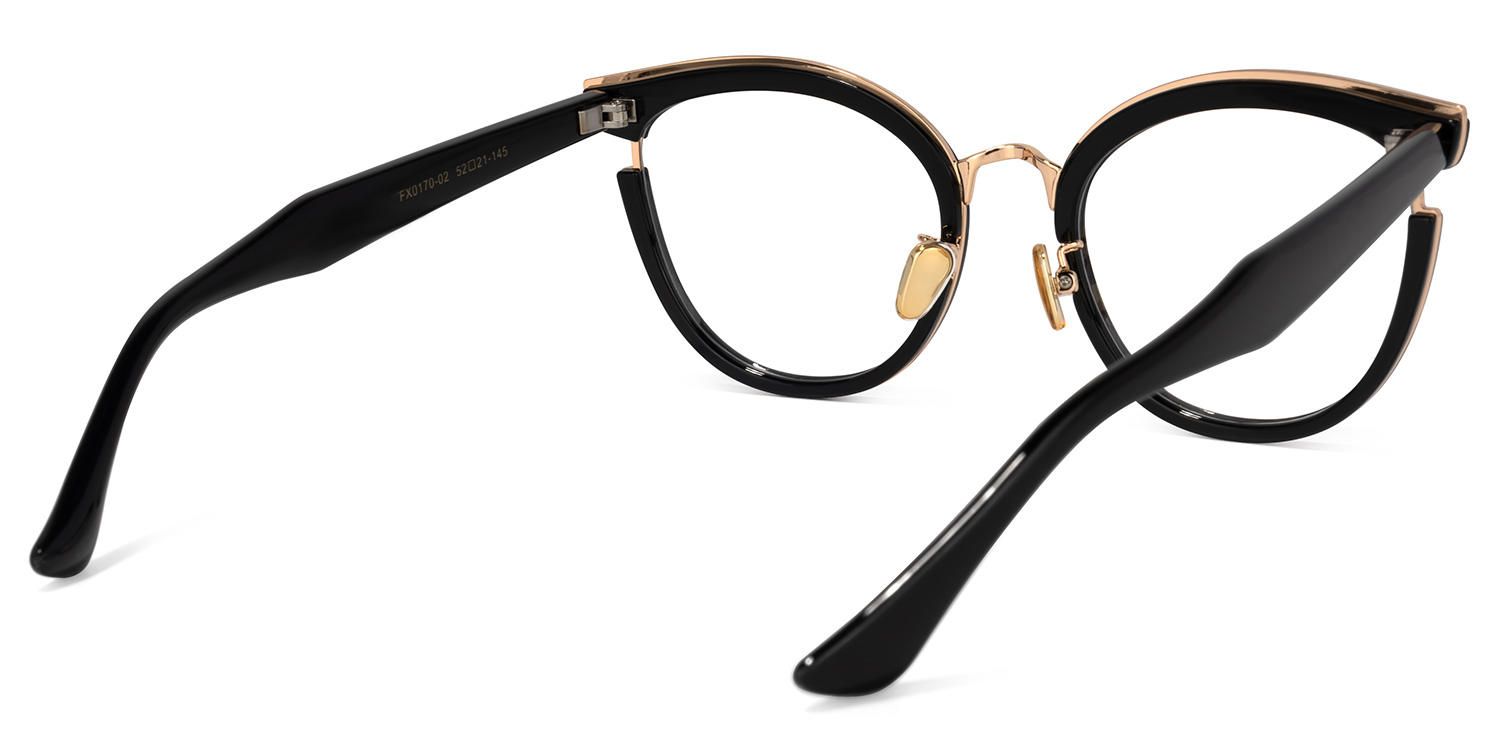 Retro - Black Round Glasses product detail 3