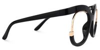 Fredia - Square Black Eyeglasses - 4