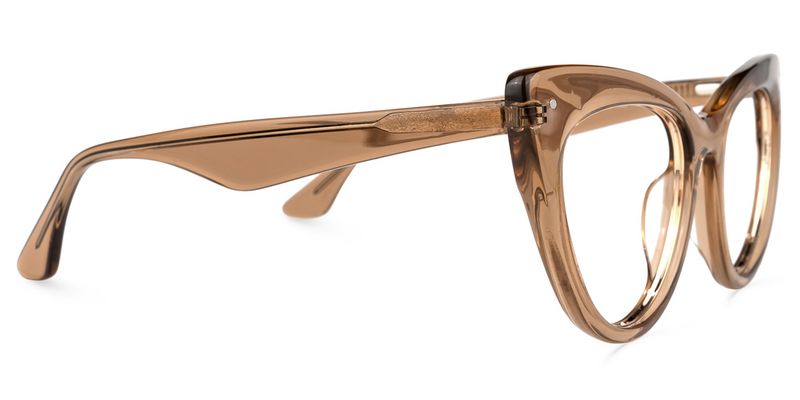 Akua - Cat Eye Brown Eyeglasses - 4