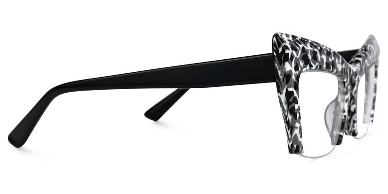 Garza - Cat Eye Animal Eyeglasses - 4