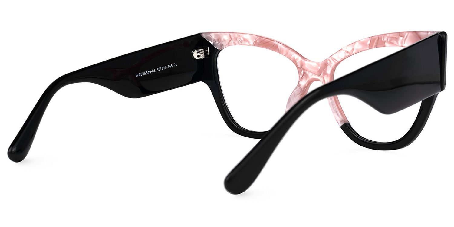 Tovar - Square Pink Eyeglasses - 3