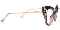 Yulanda - Cat Eye Purple Eyeglasses | Vooglam 