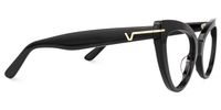 Veromca - Black Cat Eye Glasses | Vooglam 