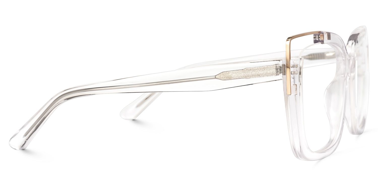 Adana - Rectangle Crystal Eyeglasses product detail 4