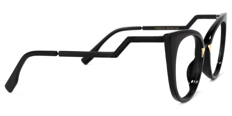 Arda - Black Cat Eye Glasses - 4