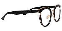 Retro - Black Round Glasses | Vooglam 