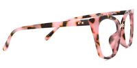 Tacita - Cat Eye Pink Tortoise Eyeglasses - 4