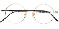 Clara Round Black/gold Eyeglasses - 5