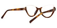 Omayra - Cat Eye Tortoise Eyeglasses - 3