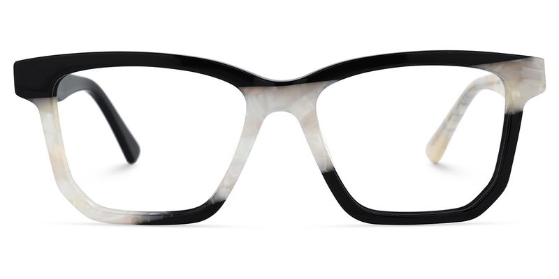 Pereyra - Rectangle Black Eyeglasses