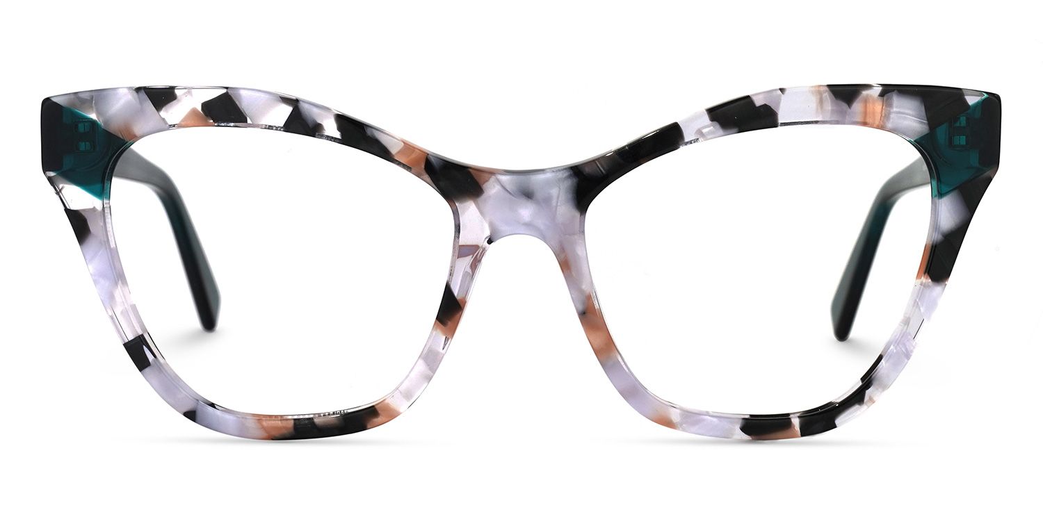 Butta - Cat Eye Marble Eyeglasses - 1